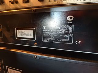 Reproductor CD Technics SL-PG380A