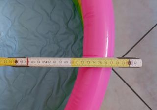 Piscina infantil - Rosa y Verde