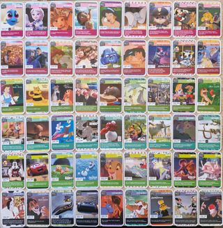 Colección completa cartas Disney Momentos Película