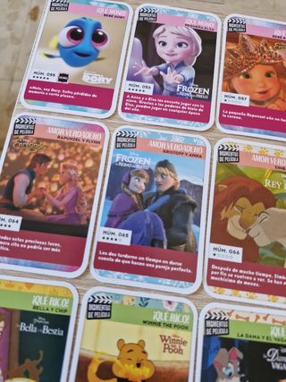 Colección completa cartas Disney Momentos Película