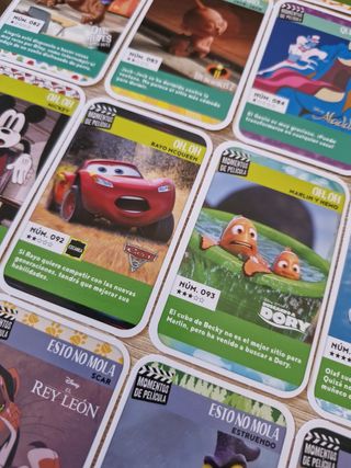 Colección completa cartas Disney Momentos Película