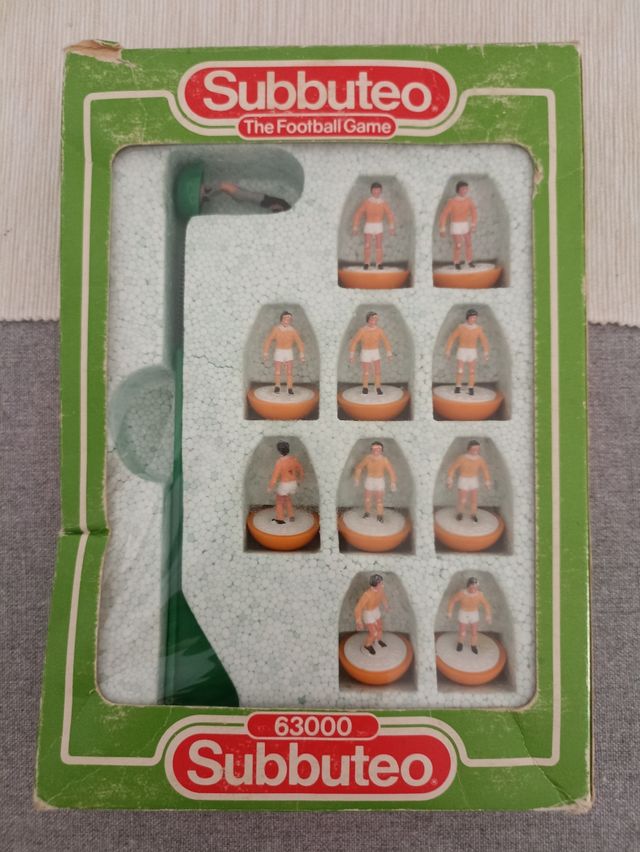 Subbuteo Olanda 63000 - Perfetta con numeri,rara!