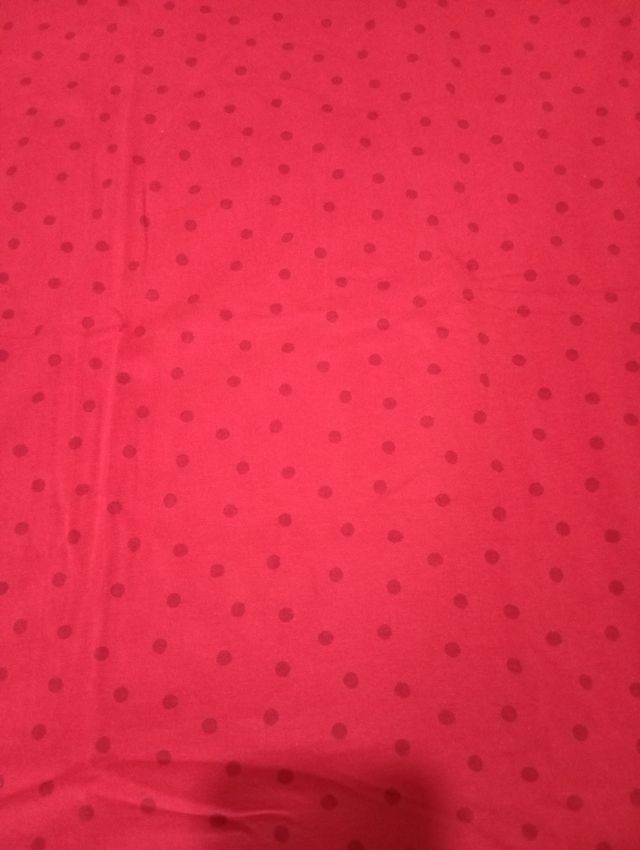 Vestido rojo lunares - verano