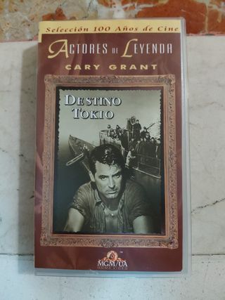 VHS Cary Grant Destino Tokio