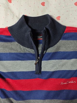 Jersey Pierre Cardin rayas multicolor