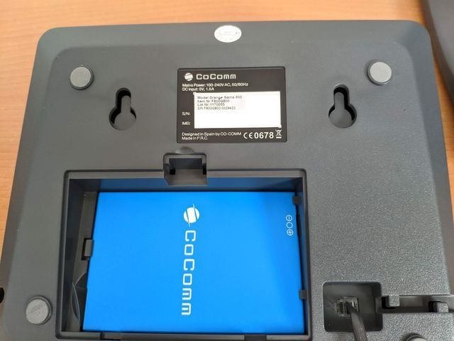 Teléfono Orange Gama 800 - Pantalla Android