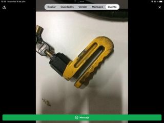 Candado moto o bici