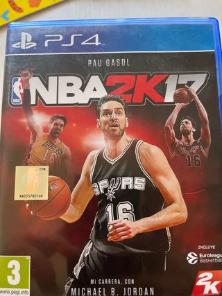 NBA2K17 PS4 - Pau Gasol