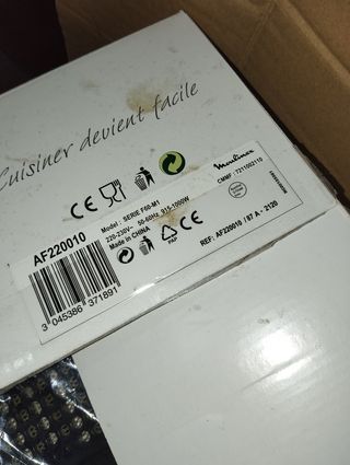 Freidora Moulinex 1L - de segunda mano 
