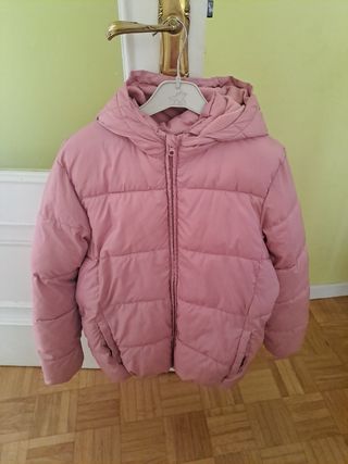 Abrigo rosa adolescente -talla 15/16