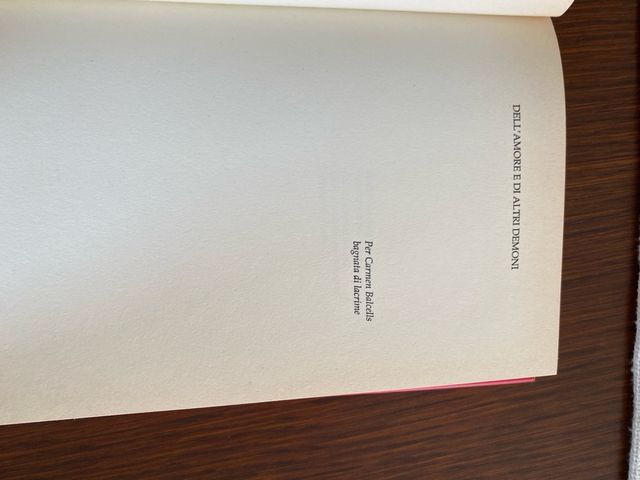 Dell'amore e di altri demoni