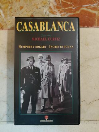 Casablanca VHS - Humphrey Bogart