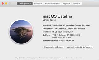 MacBook Pro 15" Retina - Apple
