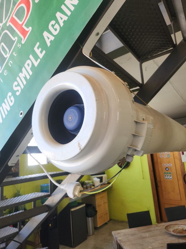 Extractores aire plásticos blancos blauberg