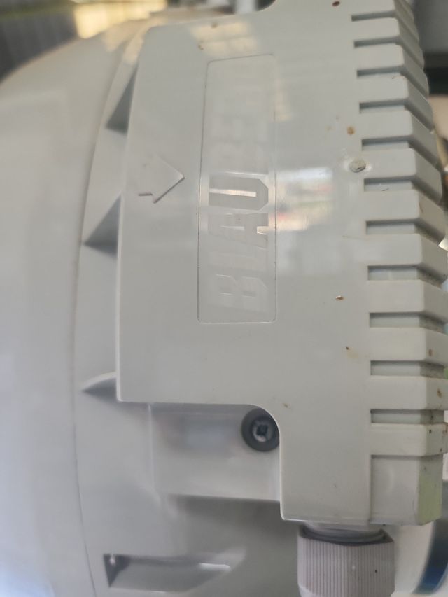 Extractores aire plásticos blancos blauberg