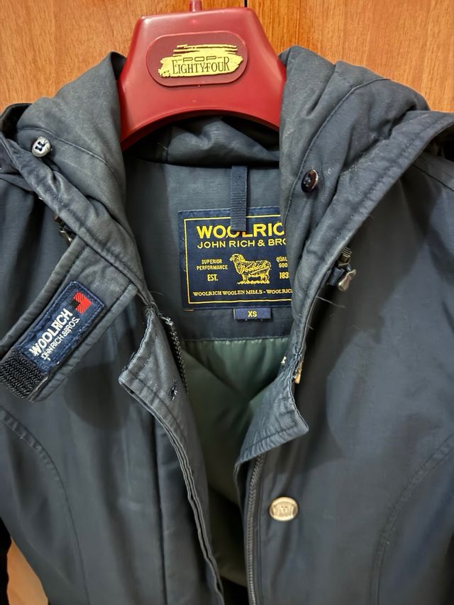 Giacca Woolrich XS blu
