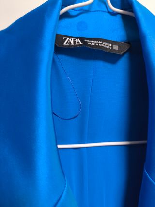 Vestido Zara azul electra - Talla M
