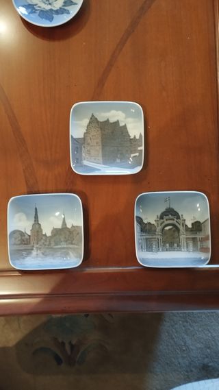 Platitos Royal Copenhagen Dinamarca