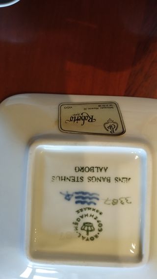 Platitos Royal Copenhagen Dinamarca