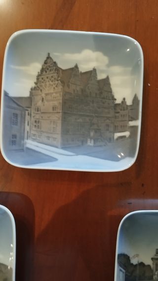 Platitos Royal Copenhagen Dinamarca