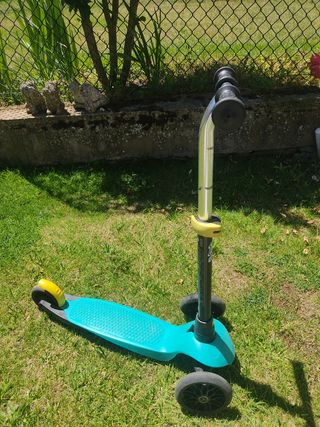 Patinete decathlon tres ruedas