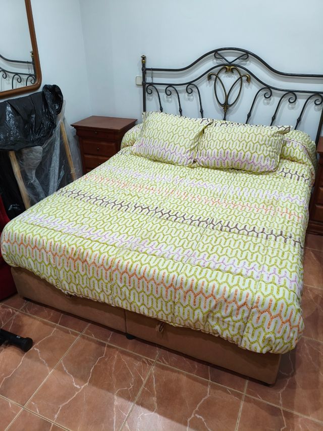 Colchón con canapé