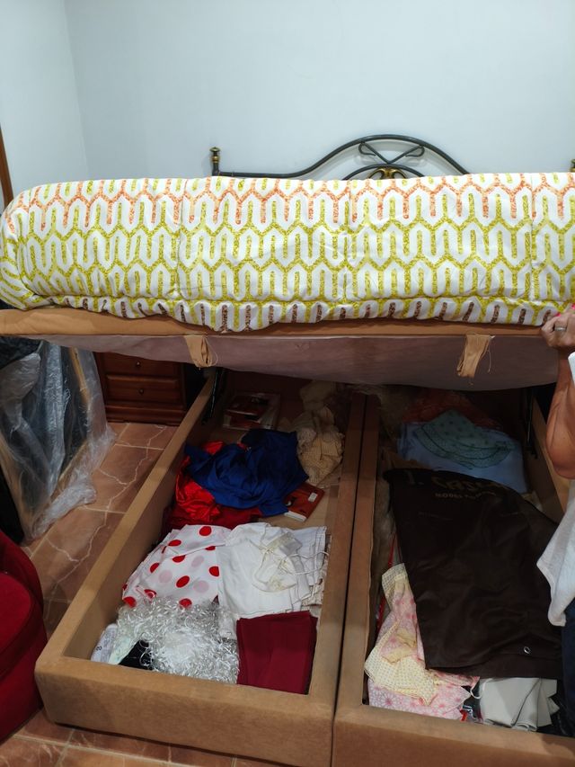 Colchón con canapé