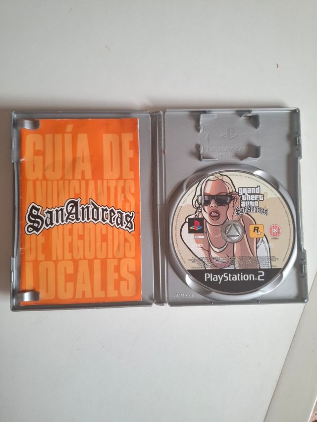 GTA San Andreas PS2 Platinum