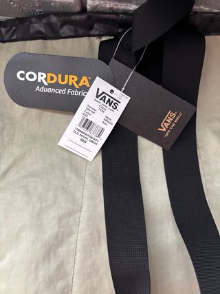 Mochila Vans beige - Old Skool Cinch.NUEVA