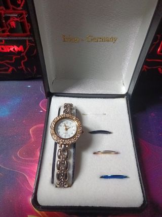 Reloj Irion Germany Mujer Dorado. hoy