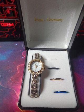 Reloj Irion Germany Mujer Dorado. hoy