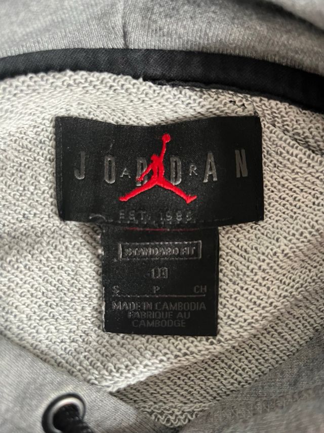 Sudadera Jordan Gris