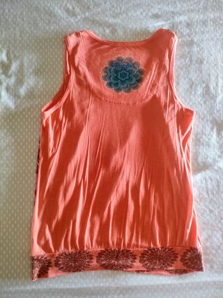 Camiseta verano Desigual mujer M o 38-40.Perfecta!