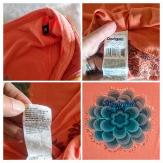 Camiseta verano Desigual mujer M o 38-40.Perfecta!
