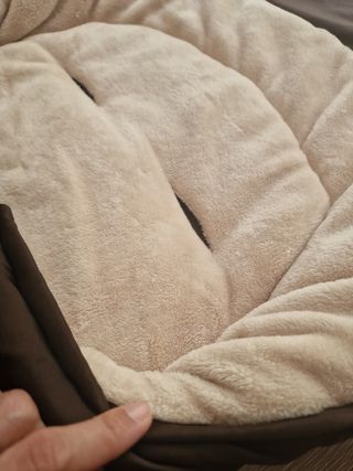 Sacos y colchoneta silla paseo bebé - Rosa y marró