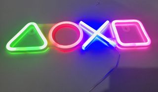 Luce Neon Pulsanti PlayStation