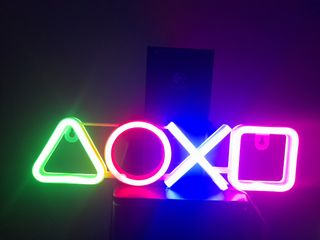 Luce Neon Pulsanti PlayStation
