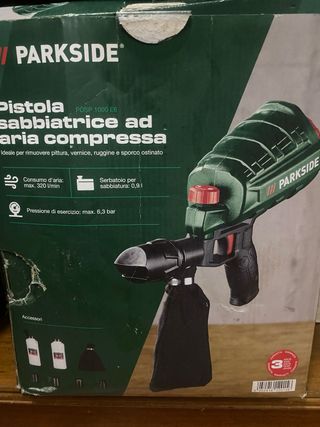 Pistola arenado Parkside PDSP 1000 E6