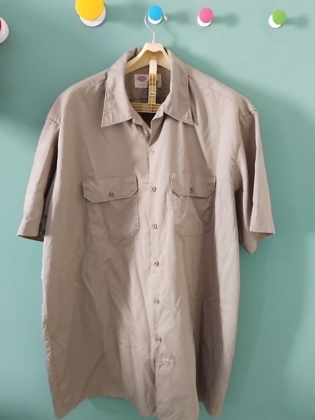 Camicia Dickies cachi 54 Ita 2XL USA