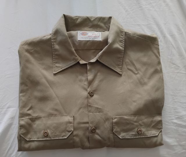 Camicia Dickies cachi 54 Ita 2XL USA