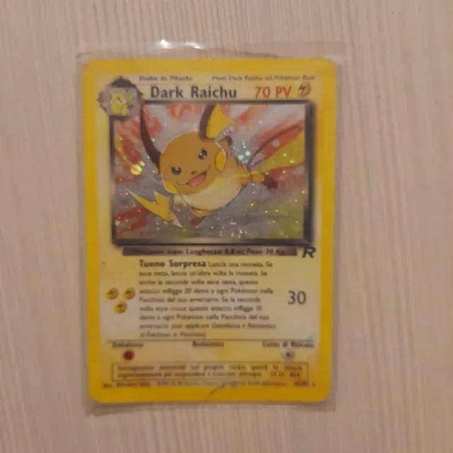 Pokemon Dark Raichu 83/82 Holo ITA