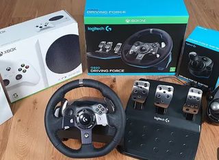 Logitech G920 + Cambio + Xbox One S 500GB