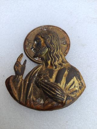 Placa religiosa antigua