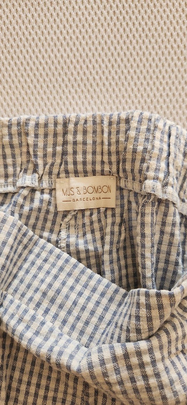 Pantalones vichy Miss Bombon S