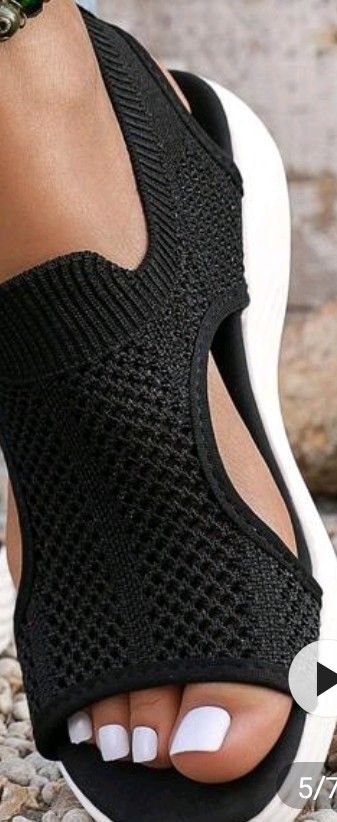 Sandali estivi neri - comodi