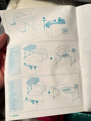 Bañera cambiador bebé