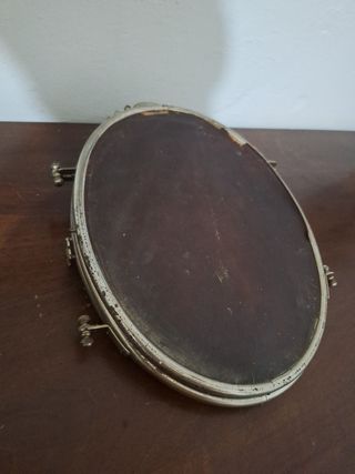 Espejo tocador antiguo de plata