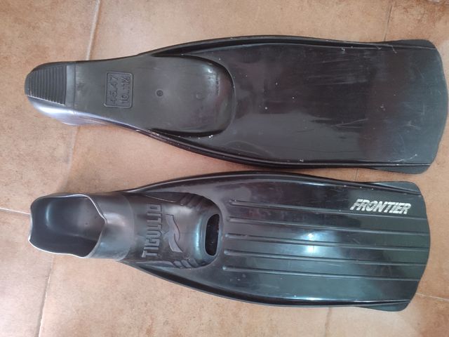 Aletas natación: Tigulio y Frontier