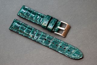 Correas reloj piel cocodrilo