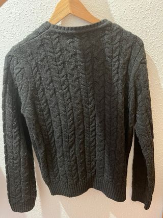 Jersey Pull&Bear gris - Hombre
